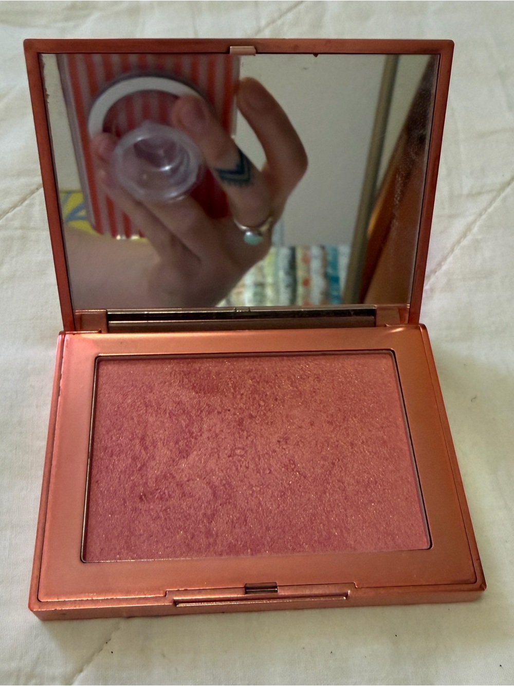 NARS Compact Blush - Metallic Rose Copper - Picture 2 of 4